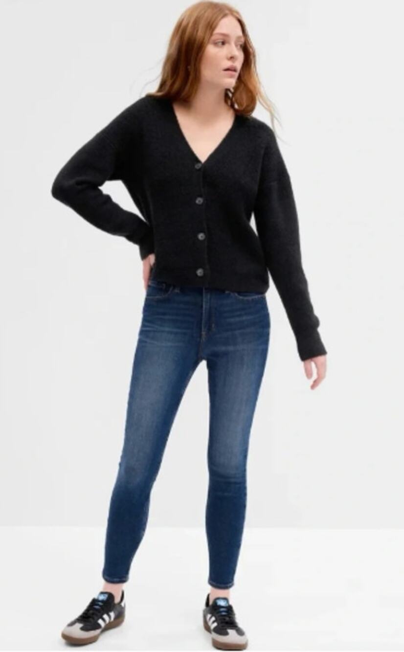 GAP Legging Jeans in Dark Medium Wash Size 30R